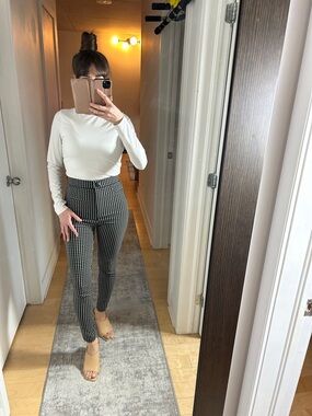 Zara Ultra High Waist Skinny Pants